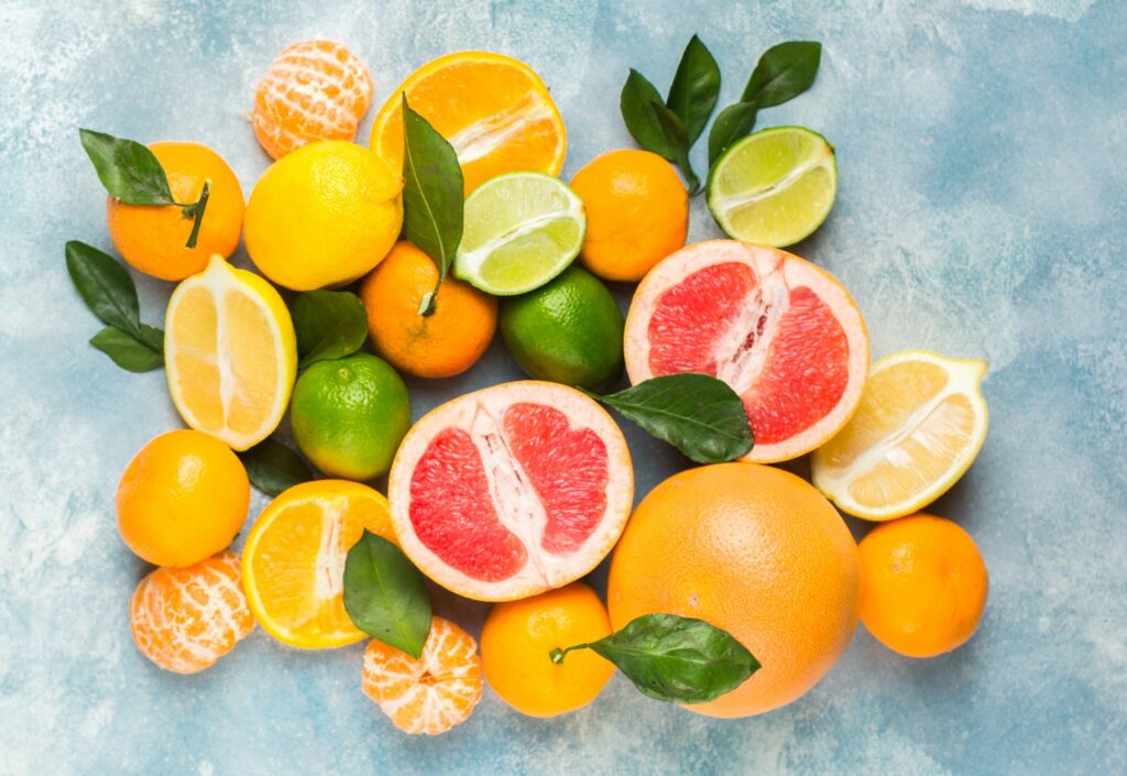 Naranjas, Pomelos, limones y limas